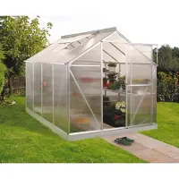 Pergart Vitavia, Aktionsangebot (inkl. 100 Euro Zubehör): Gewächshaus "Eos 6000", aluminium, 6,0 m², 4 mm HKP