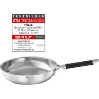 Rösle Bratpfanne Silence PRO Ø 28 cm Edelstahl o.B. 91975