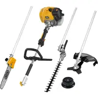 OEM Gartenpflegeset BCU33M 4in1 Benzin Hochentaster Rasentrimmer Motorsense
