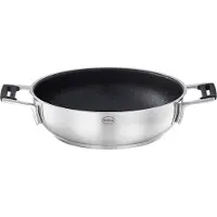 Rösle Servierpfanne "SILENCE PRO" Edelstahl 18/10 1 Stk. tlg. mit Premium-Antihaftversiegelung ProResist, Induktion