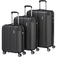 Travelite CITY 4w Trolley Set L/M/S Anthrazit
