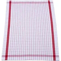 Ross Geschirrtuch "Exclusiv" Karofond, 50% Baumwolle, 50% Leinen, 50x70 cm