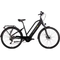 SAXONETTE "Premium Sport (Trapez)" 10 Gang Kettenschaltung Mittelmotor 250 W Pedelec, Elektrofahrrad für Damen
