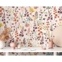 A.S. Création Vliestapete "Aquarell Dreams Blümchen-Tapete Mustertapete Blumen Blumen" matt glatt Vliestapete Blumen für Schlafzimmer Küche Wohnzimmer Blümchen Design