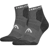 Head Kurzsocken "HIKING ALL CLIMATES QUARTER 2P" 2 Paar, 2 Paar tlg. mit Logostickerei