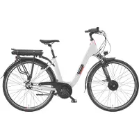 Telefunken "Multitalent RC845" 7 Gang Shimano Nabenschaltung Frontmotor 250 W 28 Zoll, Straßenzulassung, ca. 100 km Reichweite, Pedelec, Elektrofahrrad für Herren u. Damen, tiefer Einstieg