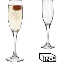 Libbey Sektglas "12er Set -EMBASSY-" 177 ml, hochwertig verarbeitet, im modernen Design