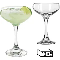 Libbey Champagnerglas "Trinkglas, 12er Set -PERCEPTION-" 251 ml, hochwertig verarbeitet, im modernen Design