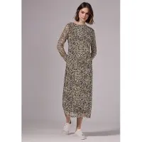 Street One Studio Midikleid Ohne Taschen mit dekorativen Nähten auf der Front