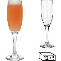 Libbey Sektglas "12er Set -EMBASSY-" 177 ml, hochwertig verarbeitet, im modernen Design