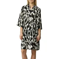 s.Oliver Blusenkleid Eingrifftaschen mit All-Over Print