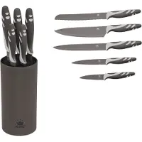 King Messerblock "Soft Touch" 6 Stk. mit protect Beschichtung
