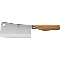 WMF Hackmesser "Grand Wood" 15 cm, Olivenholzgriff, handgeschmiedeter Spezialklingenstahl