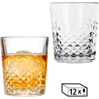 Libbey Tumbler-Glas "D.O.F Glas 12er Set -OCULAR-" 355 ml, hochwertig verarbeitet, im modernen Design