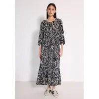 Street One Studio Maxikleid Ohne Taschen aus Viskose