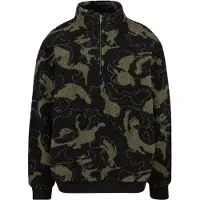 Urban Classics Pattern Fleece Oversized Jacke