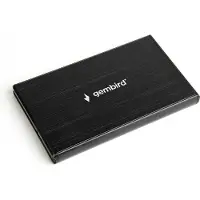 Gembird EE2-U3S-3, HDD-Gehäuse, 2.5", SATA, 5 Gbit/s, USB Anschluss, Schwarz