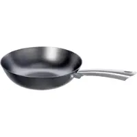 Schulte Ufer Schulte-Ufer 1460-28 i Wokpfanne Iron-Star | Eisenpfanne | unbeschichtet | 28 cm