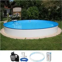 Kwad Rundpool "PALMA inkl. Dämmung Protector zum Teileinbau" 5-tlg., mit Foliensack 0,6mm