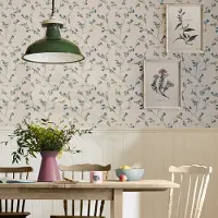 Joules Vliestapete "Robey Cottage Floral" geblümt glatt Design Tapeten