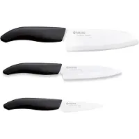 Kyocera Messer-Set "GEN" extrem scharfe Hochleistungskeramik-Klinge