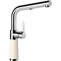 Schock Armatur SC-540 in MAGNOLIA mit Zugauslauf / CRISTADUR