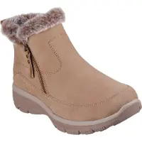 SKECHERS Easy Going - Cool Zip! 167862-TAN, Winterschuhe, Damen, Beige