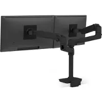 Ergotron LX Desk Dual Stacking Arm Low Profile MBK