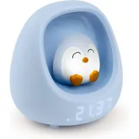 BigBen Interactive Bigben Kids Wecker mit Nachtlicht Penguin Pinguin Nest MYKO Hi Buddies! 3 Schlaflieder AU390049