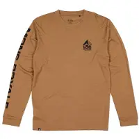 Mons Royale Mens Icon Merino Classic Long Sleeve toffee XL