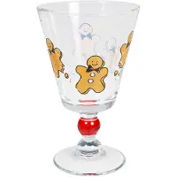 Blond Amsterdam Weinglas Lebkuchenmann in Bunt - 400 ml | Gr.: onesize