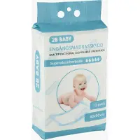 2B Baby Matratzenbezug 60x90cm 12er-Pack