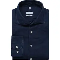 Seidensticker Jeanshemd Slim 1/1 Kentkragen Denim