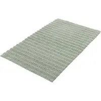 Kleine wolke Badematte "Yara", fußbodenheizungsgeeignet-beidseitig nutzbar, Badteppich, Uni Farben, gestreift, waschbar