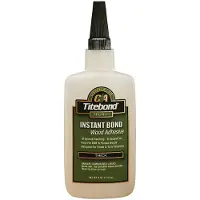 Titebond Sekundenkleber für Holz – Instant Bond THICK Dickflüssig 59 ml