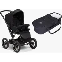 Petite Chérie Solide+ Kombikinderwagen, Black/Black
