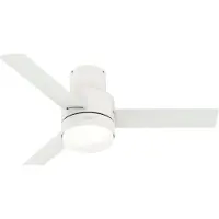 HUNTER FANS Deckenventilator Gilmour Weiss mit Licht