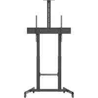 Gembird TV floor stand with caster wheel TVS-100T-03 (8716309135023)