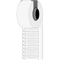 Brady M6-30x4.2-7597-WT, Durasleeve-Einschübe, Polyethylen, Weiss, matt, 30.00 x 4.20 mm, nicht kle