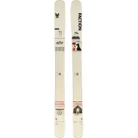 Faction - Ski Set inkl. Bdg. - All-Mountain / Freeride Skier - Pack Prodigy 3 Capsule 2026 aus Wolle - Weiß