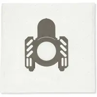 Nedis Staubsaugerbeutel - 4 Stück - Synthetik - Meist verkauft für: AEG Gr. 5/5s and Electrolux ES 51 / AEG GR5 / Electrolux E51 - Weiss
