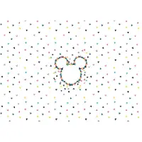 Komar Vliestapete "Digitaldruck Vlies - Mickey Heads-Up - Größe 400 x 280 cm" bedruckt glatt Kinderzimmer