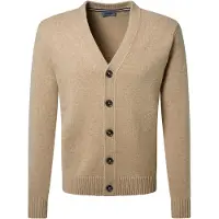 Pierre Cardin Strickjacke in Lark | Gr.: XXL