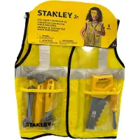 Stanley Jr. Bauarbeiter-Set 6 Teile, Gelb