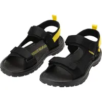 Cressi Pete Sandal Black/Yellow 46 - Uni Sandale ideal für Sommertage am Strand, entwickelt für Komfort und Zweckmäßigkeit in Wasserumgebungen, Schwarz/Gelb, 46