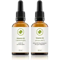 Vitalundfitmit100 Vitamin D3 50 ml + K2 (Sparpaket) 100 Tropfen
