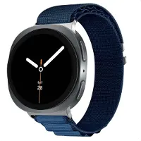 IMoshion Nylon Alpine Armband für Samsung Galaxy Watch 9 (40/44mm) / Watch 8 (40/44mm) / Classic (46mm) - Dunkelblau