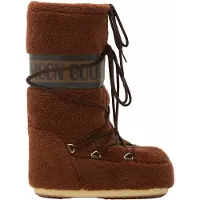 Moon boot Schneestiefel Icon Fleece Unisex Brown-Schuhgröße 42 - 44