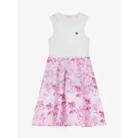 GUESS Kleid für den Alltag J5GK29 KCSQ4 Weiß Classic Fit