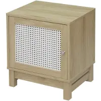 CALICOSY Nachttisch 11834 in Helles - (W) 45 x (H) 50 x (L) cm | Gr.: onesize